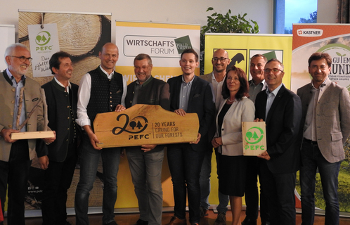 Gruppenfoto Infoabend PEFC
