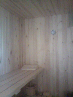 Sauna aus Pappelholz
