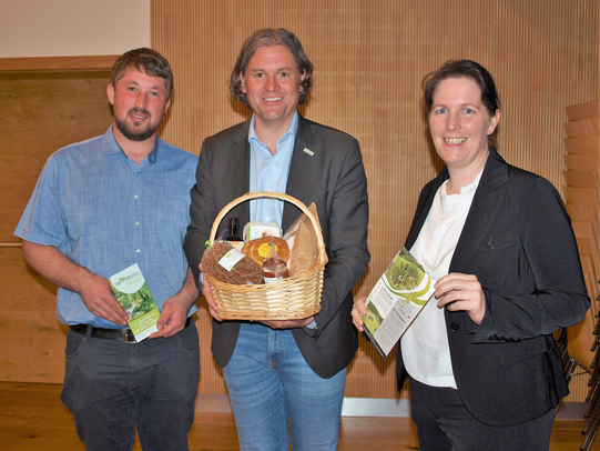 Lukas Hochwallner, Dominik Mesner, Doris Maurer