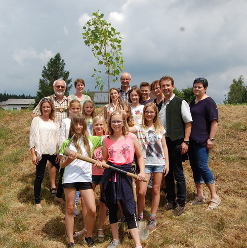 Gruppenfoto Tag des Waldes
